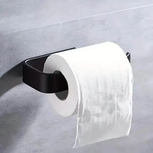 Load image into Gallery viewer, 2-Pack: No-Drill Self-Adhesive Toilet Paper Holder – Black & White