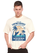 Load image into Gallery viewer, Surfing Paradis Spun Bamboo® Men's Bamboo Viscose/Organic Cotton Short Sleeve Graphic T-Shirt