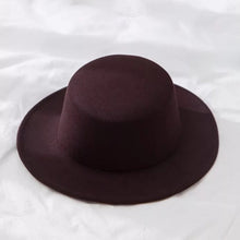 将图片加载到图库查看器,Winter Autumn Woolen Women Men Fedora Hats Fashionable Women Classic Wide Brim Fedora Hat Adjustable Big Fedoras Hat Luxury Brim Fedora Hat Summer Men Classic Hat
