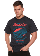 将图片加载到图库查看器,Muscle Car Spun Bamboo® Men's Bamboo Viscose/Organic Cotton Short Sleeve Graphic T-Shirt