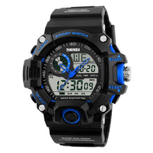 Load image into Gallery viewer, Sport Famous Watch for Men Military Army Watch With Led Digital Display Analog Shock and Alarm clock and Night Mode