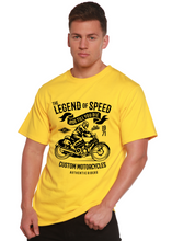Load image into Gallery viewer, The Legend of Speed Spun Bamboo® Men's Bamboo Viscose/Organic Cotton Short Sleeve Graphic T-Shirt