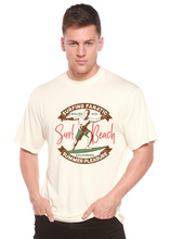 Load image into Gallery viewer, Surf Beach Men's Bamboo Viscose/Organic Cotton Short Sleeve Graphic T-Shirt