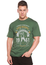 将图片加载到图库查看器,Super Baseball Spun Bamboo® Men's Bamboo Viscose/Organic Cotton Short Sleeve Graphic T-Shirt