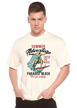 Load image into Gallery viewer, Catch The Wave Men's Bamboo Viscose/Organic Cotton Short Sleeve Graphic T-Shirt