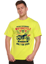 Load image into Gallery viewer, Motorcycle Ride Free Men's Bamboo Viscose/Organic Cotton Short Sleeve Graphic T-Shirt