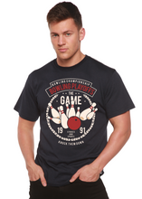 Load image into Gallery viewer, Bowling Playoffs Men's Bamboo Viscose/Organic Cotton Short Sleeve Graphic T-Shirt