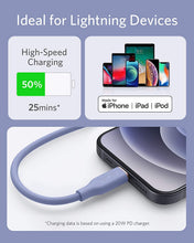 Load image into Gallery viewer, Anker <b>641</b> USB-C to Lightning Cable (Flow, 3 ft Silicone)