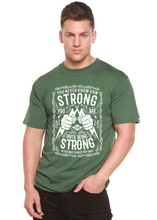 将图片加载到图库查看器,Strong Spun Bamboo® Men's Bamboo Viscose/Organic Cotton Short Sleeve Graphic T-Shirt