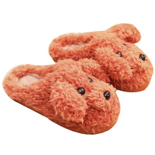 将图片加载到图库查看器,Couples Winter Pack Heel Cotton Shoes Women's Mens Slipper Winter Shoes New Fashion Casual Fur Plush Slides Winter Slippers For Women House Slippers Fluffy Soft Comfy Fuzzy Slippers Faux Fur Plush Anti-Skid Slippers