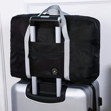 将图片加载到图库查看器,Large Foldable Travel Duffel Bag – Nylon, Gym & Weekend
