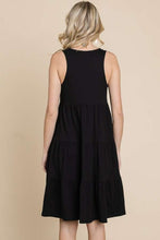 Load image into Gallery viewer, Racerback Tiered Tank Dress For Women – Chic Racerback Tank Dress, Stylish Tiered Tank Dress, Flattering Racerback Dress, Feminine Tiered Dress, Comfortable Tank Dress, Flowing Racerback Dress, Versatile Tank Dress