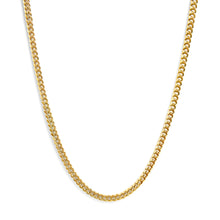 Load image into Gallery viewer, Semi-Solid 14K Yellow Gold 6.1mm Classic Miami Cuban Chain Necklace - 22 Inches