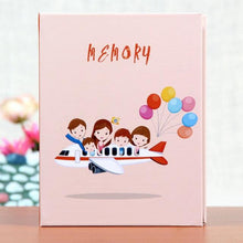 Load image into Gallery viewer, 5inch 13.5*9.5cm Photo Album Cartoon Cute Picture Storage Frame 100 Sheets Interleaf Type Memo Scrapbook Paper Baby Family Scrapbook Albums Creative Children Memory DIY Book Gift