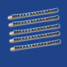 Load image into Gallery viewer, 5PCS Fashion Bling Crystal Rhinestones Hair Clips Women Hairpins Metal Barrettes Hair Styling Tools Accessories Headdress Gorgeous Hair Accessories For Women