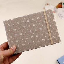 Load image into Gallery viewer, 6 Inch 100PCS Stylish and Simple Photo Album Small Photo Album on Fabric Polaroid Postcard Storage Brochure Fabric Memo Scrapbook Paper Baby Family Scrapbook Albums Creative Gifts