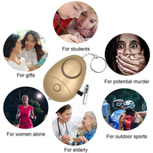 将图片加载到图库查看器,6-Pack: 140DB Personal Security Alarm Keychain with LED Lights