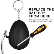 将图片加载到图库查看器,6-Pack: 140DB Personal Security Alarm Keychain with LED Lights