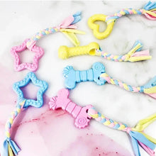 Load image into Gallery viewer, 6-Pack: Puppy Teething Chew Toys with Interactive Ropes