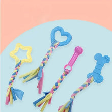 Load image into Gallery viewer, 6-Pack: Puppy Teething Chew Toys with Interactive Ropes