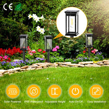 将图片加载到图库查看器,6-Pack: Solar Powered Stake Light IP65 Waterproof Auto On Off