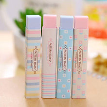 Load image into Gallery viewer, 6-Pack: Stationery Supplies Kawaii Candy Color Eraser