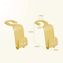 Load image into Gallery viewer, 6-Pack: Universal Car Seat Hanger Hooks Cute Cartoon Double-hook