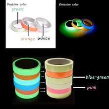 Load image into Gallery viewer, 6-Pack: UV Gaffer Fluorescent Party Tape Blacklight Reactive Glow In The Dark Tape