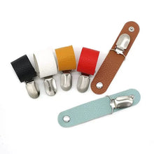 Load image into Gallery viewer, 6-Piece: Hat Clip for Summer Travel on Bag Luggage PU Leather Hat