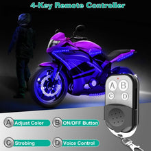 将图片加载到图库查看器,6-Piece: Motorcycle LED Light Strips