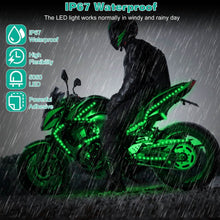 将图片加载到图库查看器,6-Piece: Motorcycle LED Light Strips