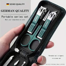将图片加载到图库查看器,6-Piece: Nail Clipper Set with Zipper Travel Case