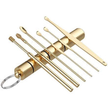 将图片加载到图库查看器,6-Piece: Portable Stainless Steel Ear Pick Set