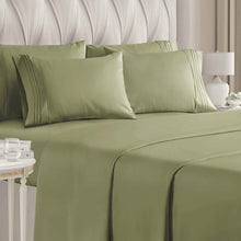 将图片加载到图库查看器,6-Piece Set: Hotel Luxury Bed Sheets