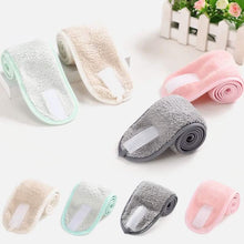 Load image into Gallery viewer, 6-Pieces: Women's Face Wash Bath Makeup Hairband
