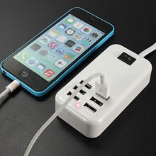 Load image into Gallery viewer, 6-Ports USB-Powered Devices Wall Charger Power Adapter