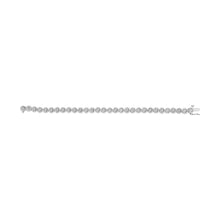Load image into Gallery viewer, 14K White Gold 2.00 Cttw Diamond Halo Link Tennis Bracelet (H-I Color, I1-I2 Clarity) - 7" Inches