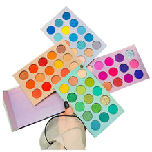 Load image into Gallery viewer, 60 Colors Eyeshadow Palette 4-in-1 Color Board Makeup Palette Set