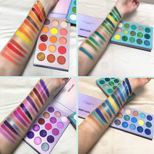 Load image into Gallery viewer, 60 Colors Eyeshadow Palette 4-in-1 Color Board Makeup Palette Set