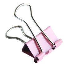 Load image into Gallery viewer, 60-Pieces: 15mm Colorful Metal Paper File Ticket Binder Clips