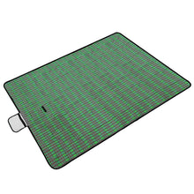 将图片加载到图库查看器,60" x 78" Foldable Waterproof Picnic Blanket with Strap