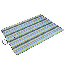 将图片加载到图库查看器,60" x 78" Foldable Waterproof Picnic Blanket with Strap