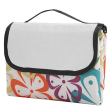 将图片加载到图库查看器,60" x 78" Foldable Waterproof Picnic Blanket with Strap