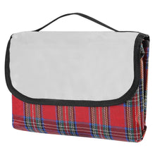 将图片加载到图库查看器,60" x 78" Foldable Waterproof Picnic Blanket with Strap