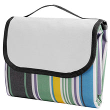 将图片加载到图库查看器,60" x 78" Foldable Waterproof Picnic Blanket with Strap