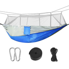 Load image into Gallery viewer, 600lbs Load 2 Persons Hammock with Mosquito Net