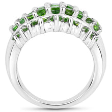 Load image into Gallery viewer, 2.48 Carat Genuine Chrome Diopside .925 Sterling Silver Ring