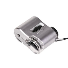 将图片加载到图库查看器,60X Handheld Magnifying Glass Mini Pocket Microscope