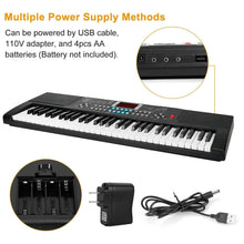 Load image into Gallery viewer, 61 Keys Digital Music Electronic Keyboard