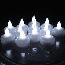 将图片加载到图库查看器,6/12PCS Floating Candle Lights LED Floating Candles Flameless Tea Lights Warm Yellow Battery Operated Waterproof Decoration for Wedding Thanksgiving Christmas Waterproof Flameless on Water Candles LED Tea Light Wedding Party Decorative